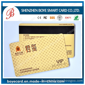 SGS Approved PVC Plastic VIP Card